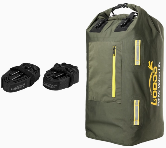 30L Foldable / Expandable Waterproof Bag with Quick Buckle Nylon Straps