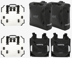 Alps Inflatable Side Bags (30L+30L) With Aluminum Alloy Rack Plates — Alps
