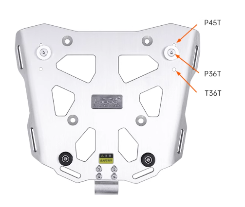 Top Rack — CFMOTO 450MT(2024- ) / CFMOTO 800MT(2021-) / CFMOTO 800MT-X(2024- )