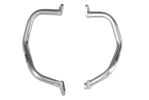 Silver Stainless Steel Crash Bar Lower Parts HONDA CB400X(2021- ) HONDA CB500X(2019- ) — HONDA CB400X(2021- ) / HONDA CB500X(2019- )