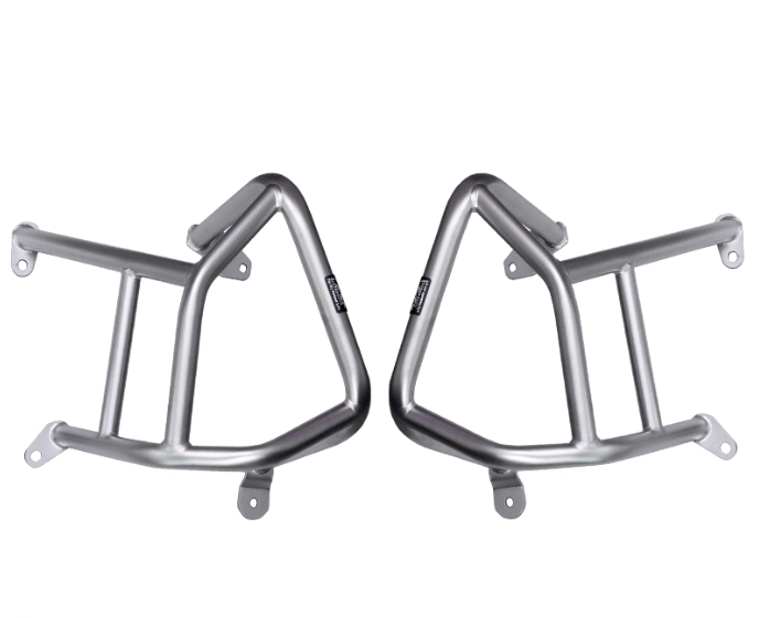 BMW R1250GS Crash Bar Lower Parts (Silver) — R1250 GS (2019- )