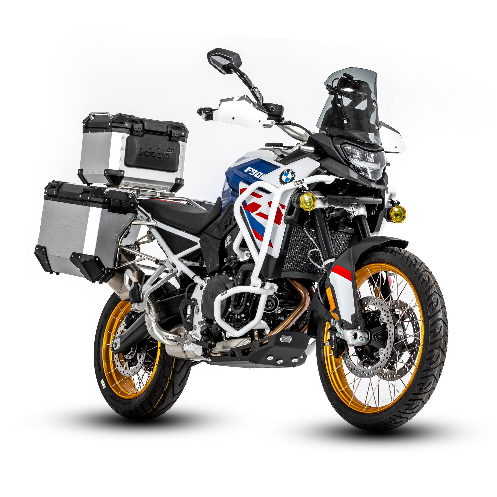 Crash bar motora (Donji crash bar) beli — BMW F900GS(2024- ) 4